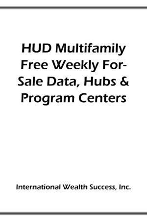Multifamily Home Riches Kit - Weekly For-Sale Data