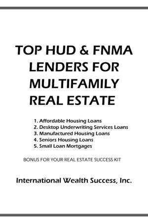 Multifamily Home Riches Kit - Top Multifamily Lenders in 5 Categories